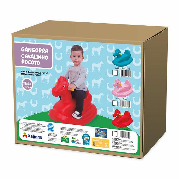 Cavalinho Pocotó Azul Claro Xalingo