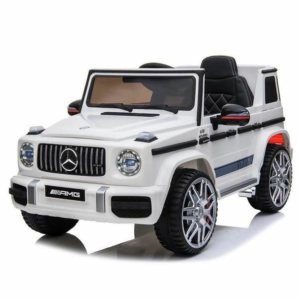 Carro Elétrico 12v Mercedes AMG G63 Branco - Importway (BW124)