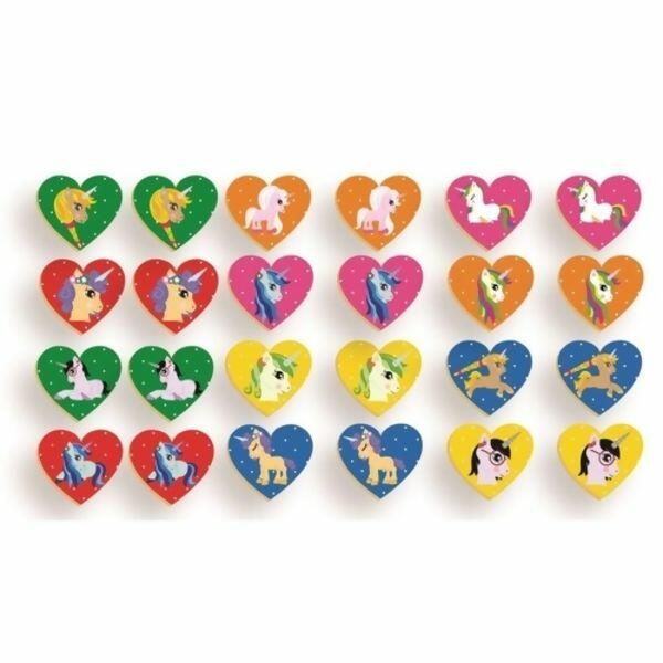 Jogo da Memória Unicórnios - Brincadeira de Criança