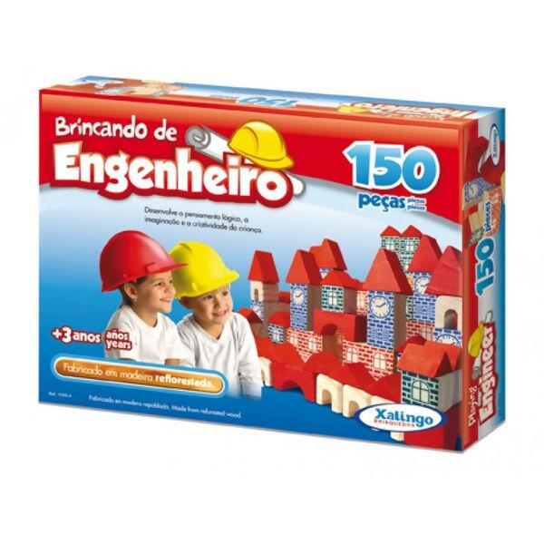 Brincando de Engenheiro 150 Peças Xalingo