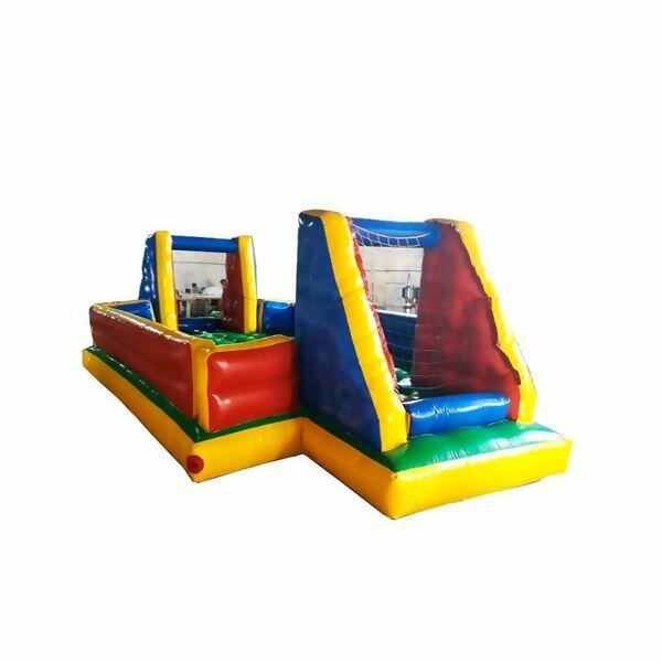 Quadra de Futebol de Sabão Premium 4m x 8m Dedobrinquedo sem motor