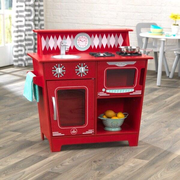Cozinha Infantil Clássica Vermelha KidKraft (53362)