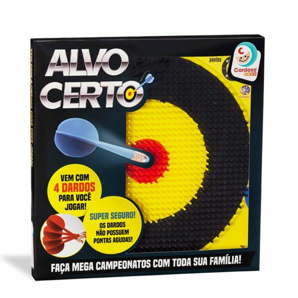 Alvo Certo Jogo de Dardos Infantil Cardoso (8401)