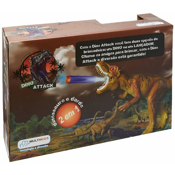 Dino Attack com Dardos Multikids