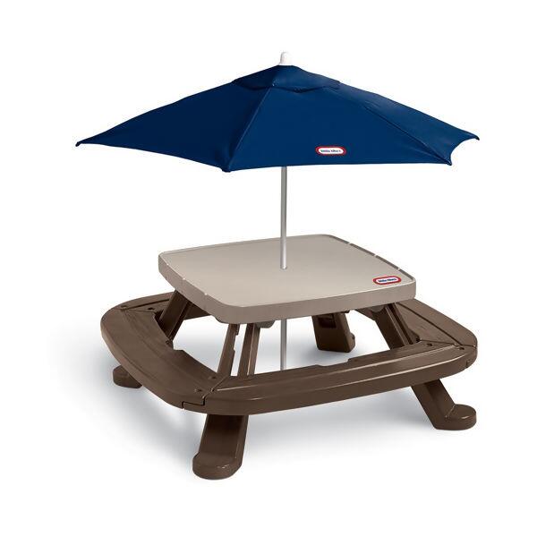 Mesa Picnic com Guarda-Sol Little Tikes