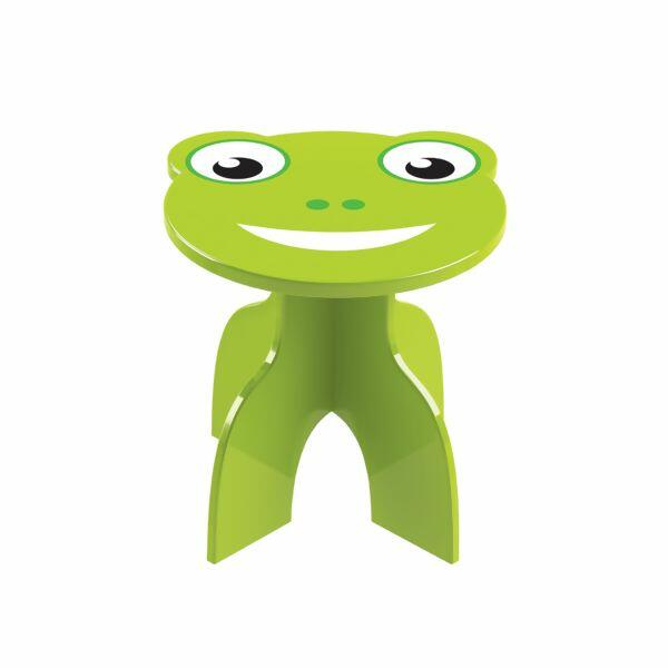 Banquinho Animalkids Frog em Madeira Junges