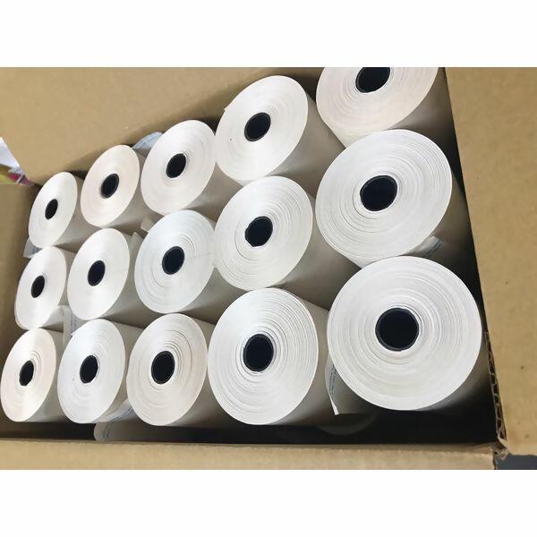 Bobina Térmica 80x40 Impressora fiscal - Caixa com 30 rolos Salmão