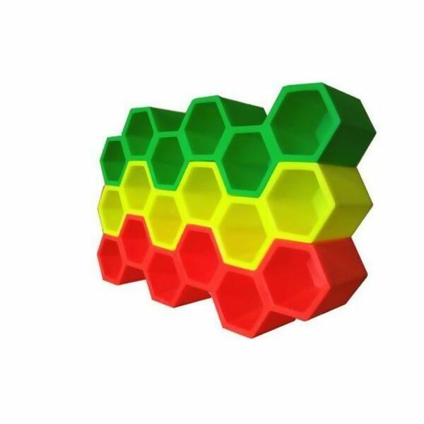 Sapateira Colmeia Rosa