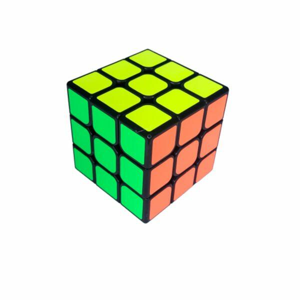 Cubo Mágico 3x3 Preto Adesivado (YJ8358)