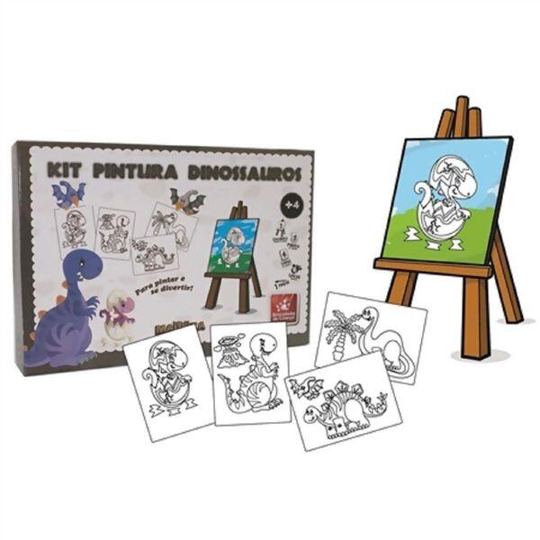 Kit Pintura Dino - Brincadeira de Criança