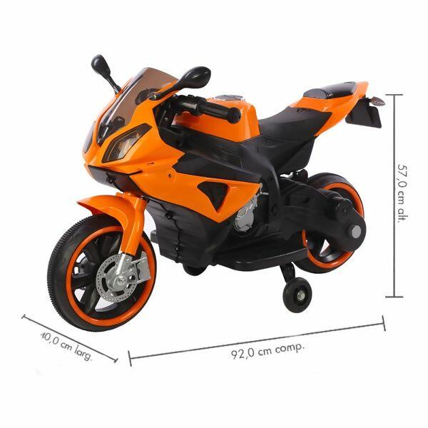 Moto Elétrica 6v Laranja Importway (BW127)