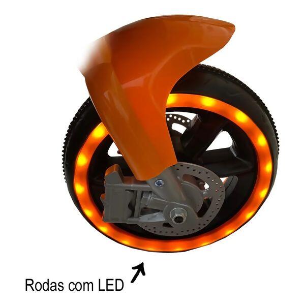 Moto Elétrica 6v Laranja Importway (BW127)