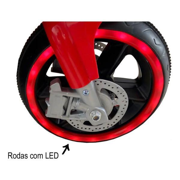 Moto Elétrica 6v Vermelha Importway (BW127)