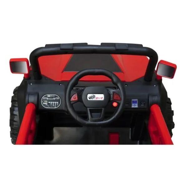 Quadriciclo Infantil Elétrico 12v - 2 assentos vermelho - Importway (BW085)