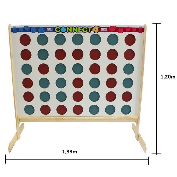 Jogo Connect 4 Gigante (Lig 4) - Dedobrinquedo