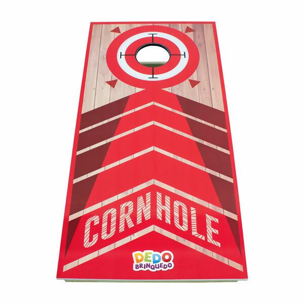 Cornhole - Acerte o alvo (vermelho)