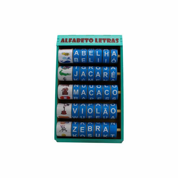 Alfabeto Giratório Letras