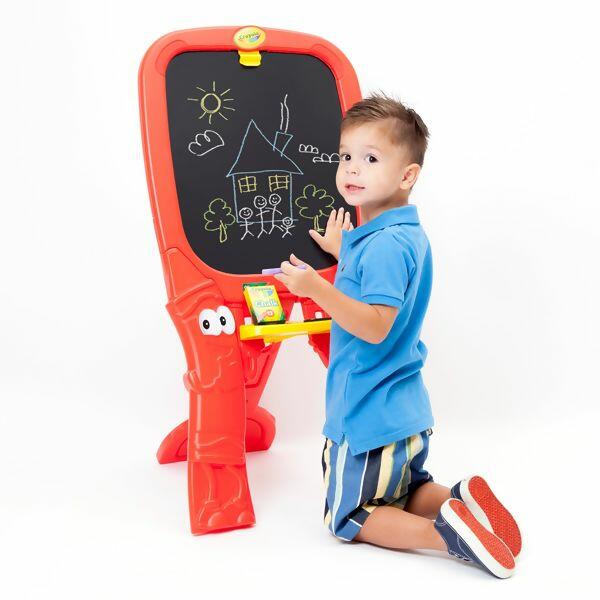 Lousa Infantil Dupla Face Qwikflip Crayola