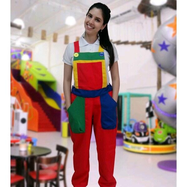 Macacão para Festa Infantil - Vermelho