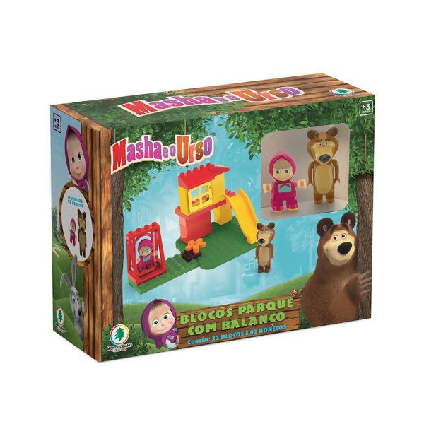 Masha e Urso Blocos Parque com Balanço - Monte Líbano (0025)