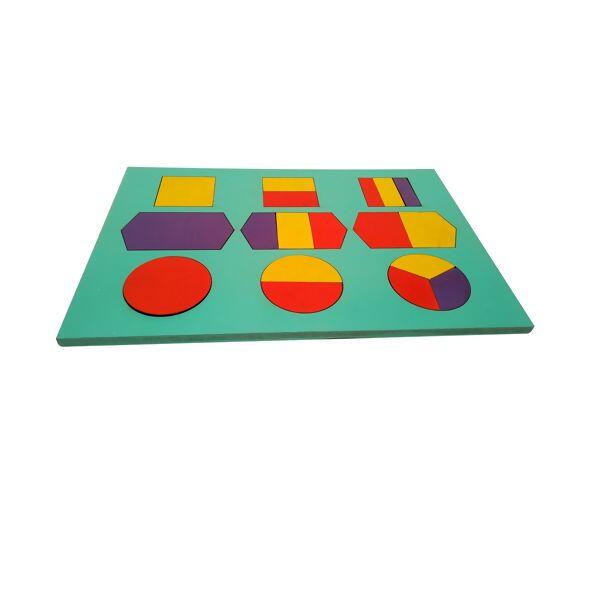 Quebra Cabeça Figura Geométrica 1-2-3