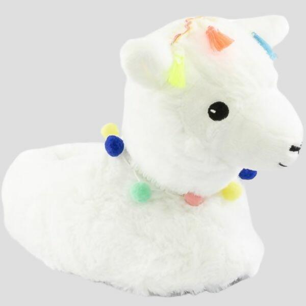 sapato-pantufa-infantil-lhama-