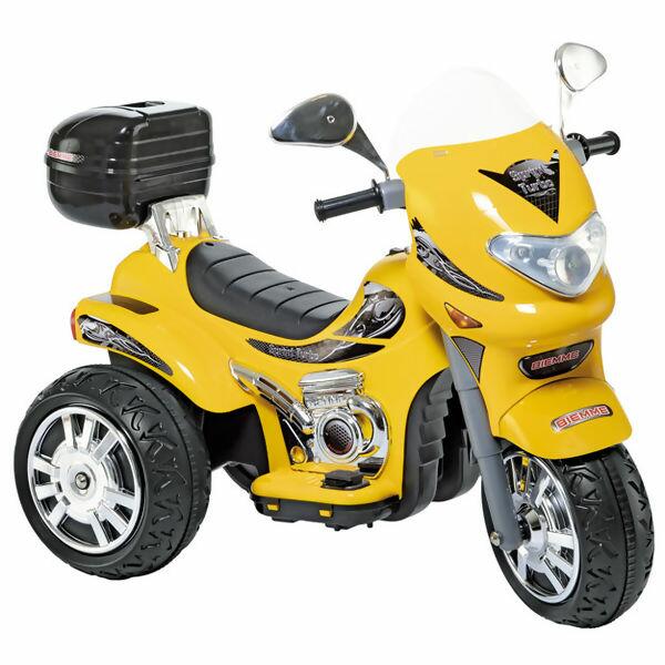 Moto Eletrica Infantil Grande 12v Sprint Turbo Com Capacete