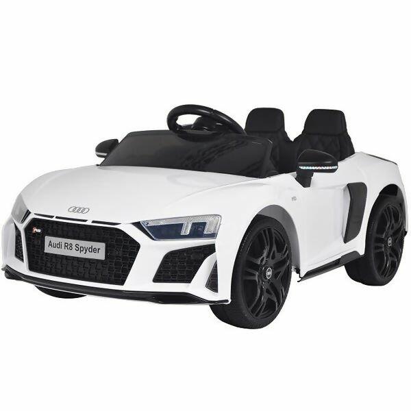 Carro Elétrico 12v Audi R8 Spyder Branco - Importway (BW123)