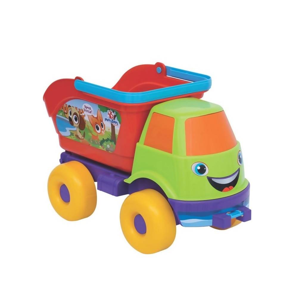 Caminhão De Brinquedo Mercotruck Com Caçamba- MERCOTOYS