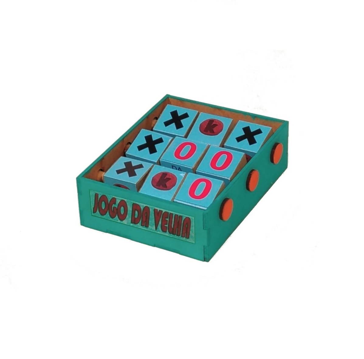 Mini Jogo de Tabuleiro Estratégia Tic Tac Toe Jogo da Velha