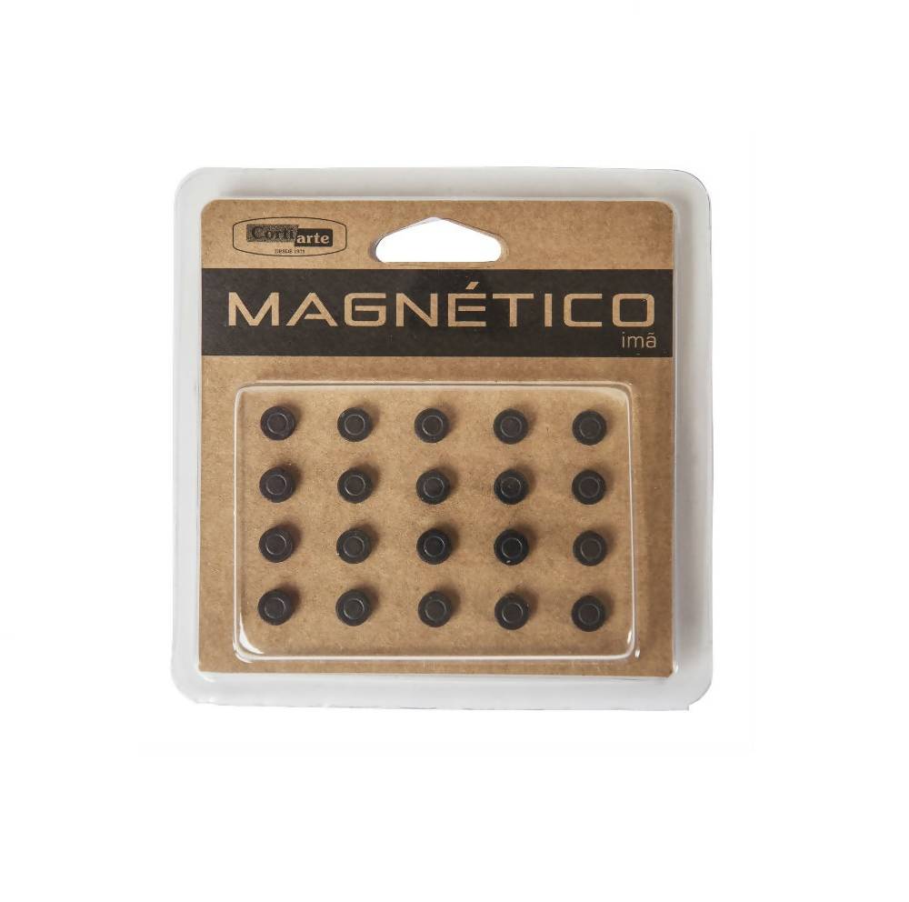 Imã de Ferrite Bloco 20mmx20mmx50,8mm - Dicomag