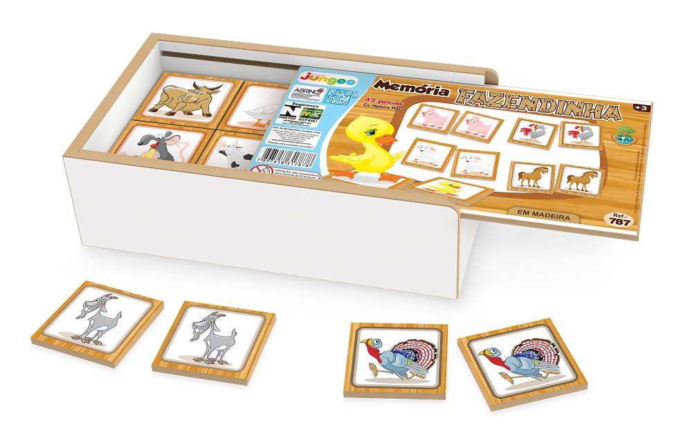 Jogo da Memória - Fazendinha — Banca Kids