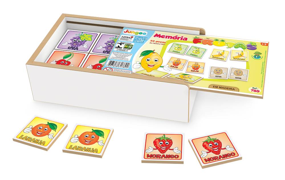 Jogo da Memória Frutas Xalingo - News Center Online - newscenter