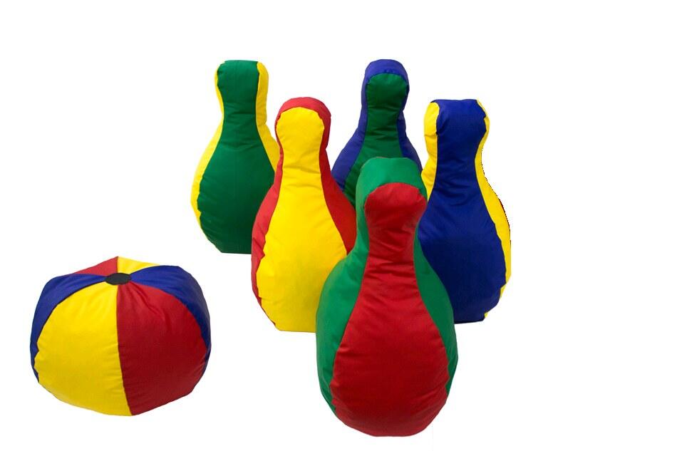 Jogo De Boliche Infantil, 8 Pinos De 10 Cm 2 Bolas De 5 Cm Bowling Game