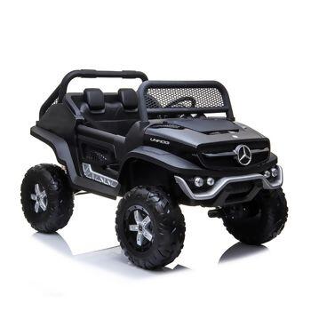 Quadriciclo Elétrico 12v Mercedes Unimog Preto - Importway (BW120PT)