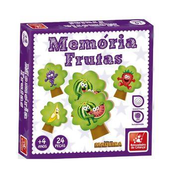 Jogo da Memória Frutas - Brincadeira de Criança (9770)