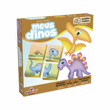 Quebra Cabeça Meus Dinos Ciabrink