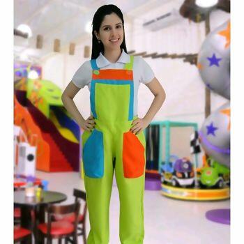 Macacão para Festa Infantil - Verde Limão