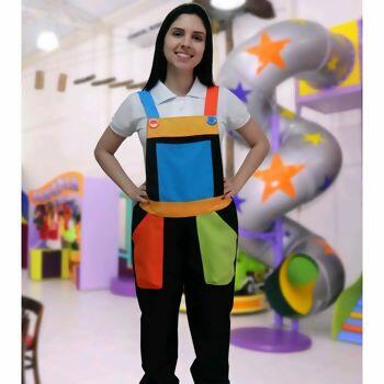 Macacão para Festa Infantil - Preto