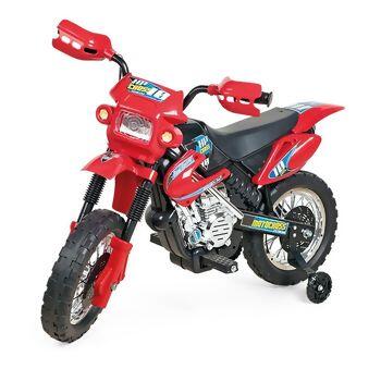 Moto Elétrica Motocross Vermelho