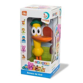 Boneco de Vinil Pato Pocoyo Cardoso