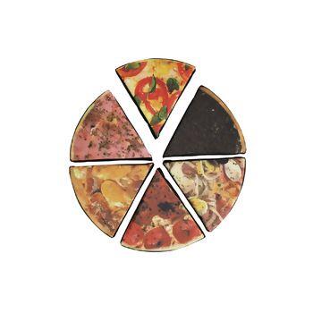 Jogo de Fração de Pizza LDM