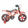 Bicicleta Infantil Bike Moto Cross Vermelha Aro 14