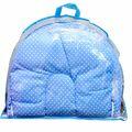 Acolchoado Portátil para Bebê com Mosquiteiro - Azul Pais e Filhos