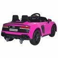Carro Elétrico 12v Audi R8 Spyder Rosa - Importway (BW123)