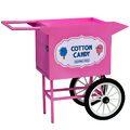 Carrinho para Máquina de Algodão Doce Estilo Retrô Rosa