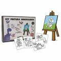Kit Pintura Dino - Brincadeira de Criança