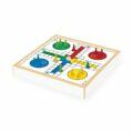 Jogo 4 em 1 - Xadrez, Ludo, Damas e Trilha em Madeira Junges