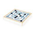 Jogo 4 em 1 - Xadrez, Ludo, Damas e Trilha em Madeira Junges
