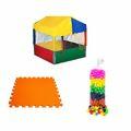Kit Piscina de Bolinhas com 500 Bolinhas + Tatame